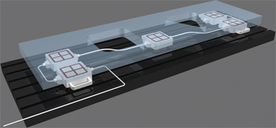 a very large job held using small DOUBLEMAG modules