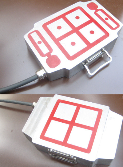 Double mag modules also
come with an option in which
there is a pair of additional
magnets on one face which
are activated by a separate
signal. The advantage of this
system is that even though
you switch off the double mag and releases the job,
the module remains clamped to the bed there by
repeated positioning of the module is not required.
Thus the job can be
released while the magnet
remains at same position.
This feature gives a new
level of flexibility.